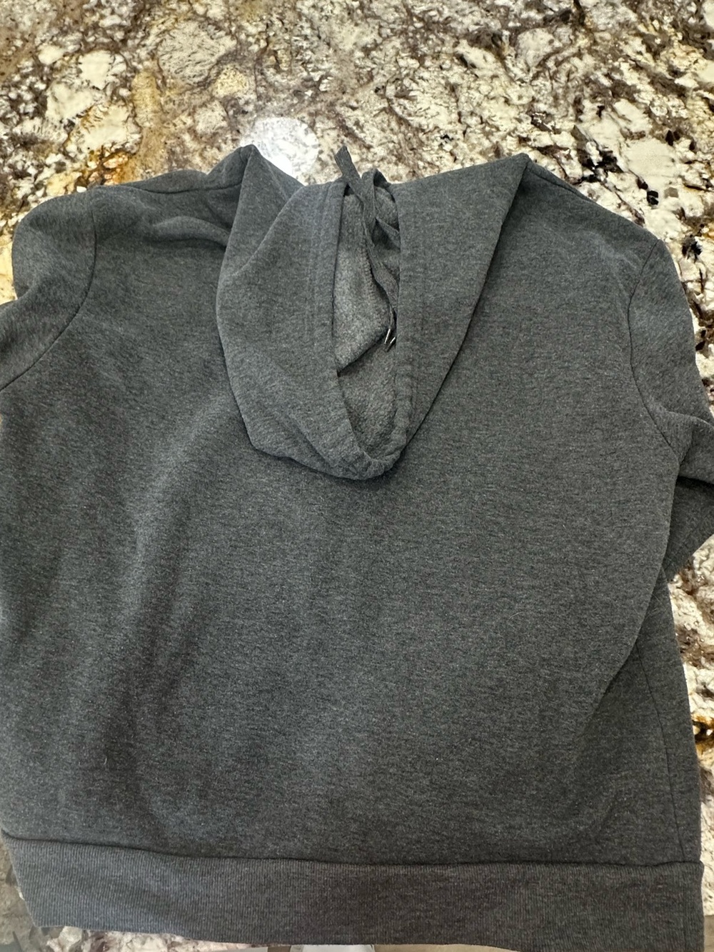 Women's Dark Gray Hooded Sweater - Casual Pullover
